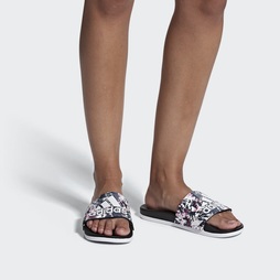 Adidas Adilette Cloudfoam Plus Graphic Női Akciós Cipők - Fekete [D75882]